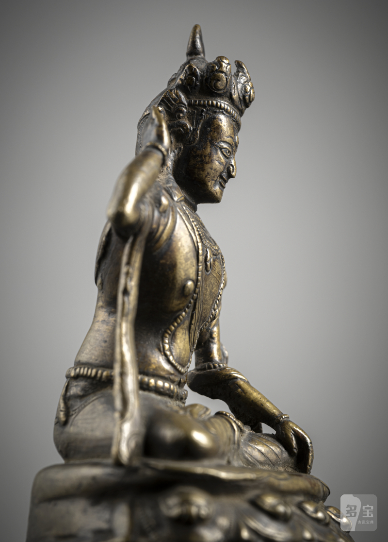 A BRONZE FIGURE OF NAMPAR GYALWA - 图5